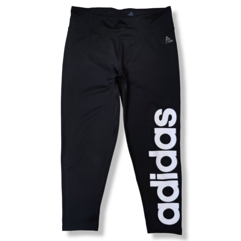ADIDAS CLIMALITE CAPRI LEGGINGS - Picture 2 of 5